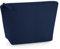 BagBase BG724 Felt Accessory Bag - Essential Travel Items & Makeup Storage - for Men & Women - Medium - Navy