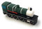 Onwomania Zug Lokomotive Lock Train Grün Funny USB Stick 8 GB USB 3.0 Speicherstick USB-Datenträger