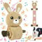 Zkaoai Intelligenzspielzeug für Hunde, Interaktives Hundespielzeug, Hundespielzeug, Quietschend Welpenspielzeug, Kauspielzeug für Hunde, Hundespielzeug Quietschend für Welpen Mittelgroße Hunde
