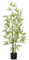 HOMCOM Plante Artificielle Bambou Arbre Artificiel Hauteur 120 cm avec Pot, décoration Interieur, très réaliste