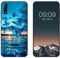 WUACYEAMING für ZTE Blade 10 Hülle,Mode Schutzhülle Schwarz Handyhülle mit Aesthetic Muster Weich Silikon Dünn TPU Stoßfeste Kratzfest Schutzhülle Cover-Schmetterling