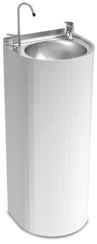 Fontaine à Eau sur Pied en Inox 350 x 300 mm - Fricosmos