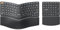 ProtoArc EK04 - Teclado ergonómico inalámbrico, teclado inalámbrico Ergo de 2.4 GHz con teclado numérico separado, diseño dividido, reposamuñecas, recargable, para Windows, escritorio, PC, portátil