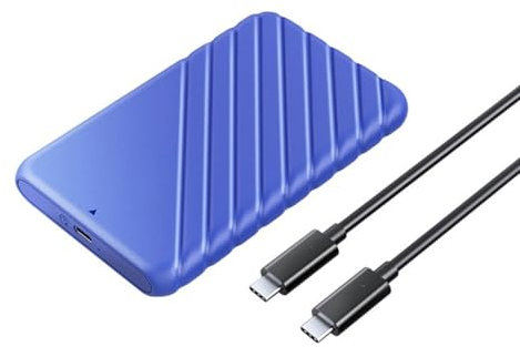 Carcasa de disco duro externo USB 3.0 de 5 Gbps de 2.5 pulgadas, carcasa de disco duro portátil, caja de disco duro externo