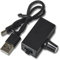 Orolotay PWM Speed Controller 4Pin Fan Speed Controller USB TYPE-C Power Supply DIY Water-Cooling Cooling for 4-Wire 12v Fan/Pump