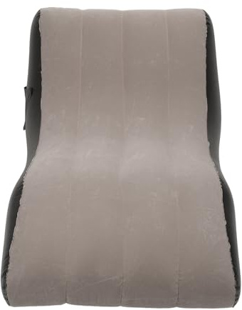 Depisuta Aufblasbare Lounger, Luftsofa mit Schneller Inflation für Campingreisen Hinterhofgarten (Kaffeefarbe)