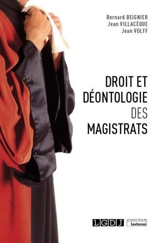 Droit et déontologie des magistrats (2022)