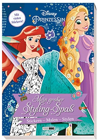 Disney Prinzessin: Mein großer Styling-Spaß: Stickern, Malen, Stylen