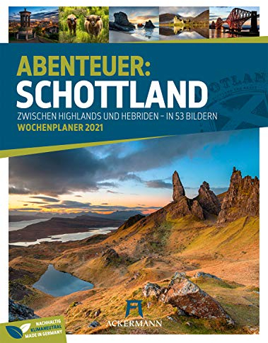 Schottland - Wochenplaner Kalender 2021