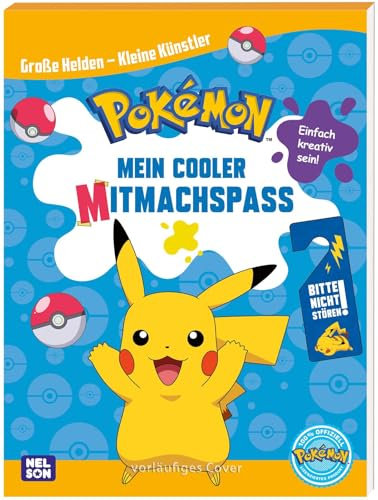 Pokémon: Große Helden - Kleine Künstler: Mein cooler Mitmachspaß: Einfach kreativ sein! (Pokémon Activity-Buch)