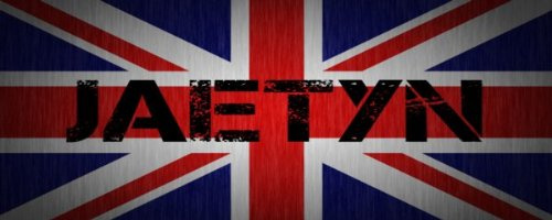 Personalised Printed Coffee MUG - Union Jack Design - Jaetyn