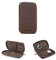 Hiram Echtleder Uhrenetui Reiseuhrenbox 2 Uhren Uhrenbox herren leder Tragbarer Schmuck Organizer
