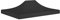 vidaXL Toit de Tente de Réception Toile de Toit de Chapiteau Remplacement de Toit de Tente Escamotable Pavillon de Jardin 4,5x3 m Noir 270 g/m²