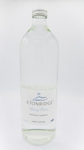 Etonridge Lightly Sparkling Spring Water 12x 750ml Glass Bottles