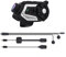 Komdndht Auricolare Bluetooth Interfono per da Moto con Registratore Videocamera 2K Interfono DVR per Auto A