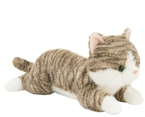 Kuscheltiere Für Katzen – Stofftier Katzen, Weiches Plüschtier Für Katzen, Süßes Stofftier Für Liegende Katzen | Cat Nap Multifunktionales Plüschtier, Stofftiere Für Das Schlafzimmer