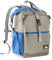 35L Expandable TO 45L Lightweight Travel Backpack for Women Men, 3 in 1 Casual Daypack/Outdoor Roll Top Hiking Backpack/Laptop Backpack, Fit for 19 inch Laptop (Blue and Grey, 35L TO 40L)
