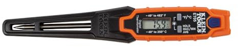Klein Tools ET05 Digital Pocket Thermometer, Multi-Colored