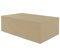 Planesium Premium Gartentisch Gartenmöbel Hülle Abdeckung Schutzhülle Haube Abdeckplane Garnitur wasserdicht atmungsaktiv 575g /lfm (Beige Breite 230cm x Tiefe 130cm x Höhe 80cm)