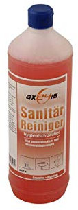 Axis Line Profi Sanitär Reiniger Konzentrat, 1L - kraftvoll gegen Kalk & Schmutz, leicht anwendbar, für alle Oberflächen
