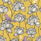 Papier peint moderne Papier peint tendance Tapisserie moderne Papier peint intissé Jaune Violet Blanc 363173 | Votre papier peint en ligne