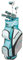 GolfGirl FWS3 Ladies Golf Clubs Set with Cart Bag, All Graphite, Right Hand, Teal