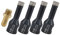 NBB Broca de diamante con M14, corona diamante para taladrar en seco y en húmedo profesionalmente en porcelana,cerámica,baldosas,granito,mármol,azulejo,para Amoladora Angular(12mmx4pcs +1pc Adaptador)