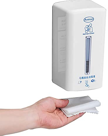 Disinfettante automatico per WC senza contatto, disinfettante da parete/dispenser per sapone alcolico, spray per WC pubblici