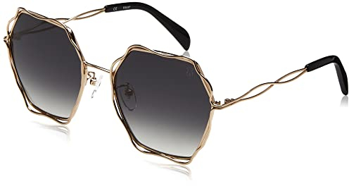 TOUS STO445 Brille, Shiny Total Rose Gold, 57 für Damen, Shiny Total Rose Gold