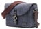 Sac à bandoulière rétro en toile avec sangle réglable pour appareil photo instantané Fujifilm Instax Square SQ6, Square SQ10, Square SQ20 Bleu, bleu, Étui pour appareil photo