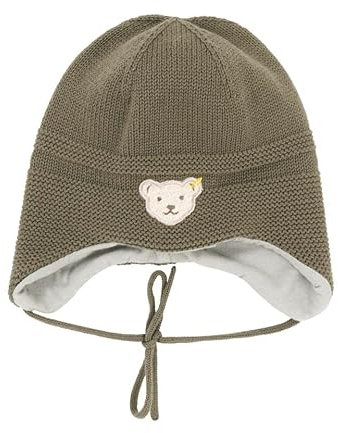 Steiff Jungen Mütze mit Bindebänder Classic