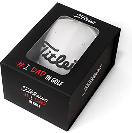 Titleist Herren Tour-Performance Cap, weiß/schwarz, Einheitsgröße