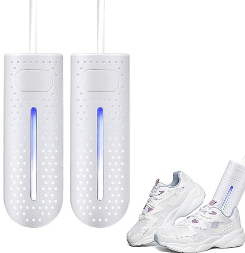 Elektrischer Schuhtrockner, Tragbarer Schuhtrockner, Schuhheizung Elektrisch mit Europäischem Stecker, Schuhwärmer Elektrisch Antibakteriell für Schuhe, Handschuhe, Socken, Skischuhe