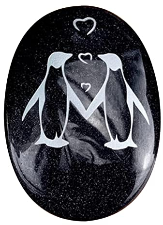Positivity Pebble, A Little Pocket Hug Decoration, Engraved Keepsake Pebble Ornament for Birthday Favor, Black