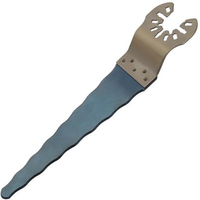 LT Easiyl 1 Pièce Lame de Buster d'isolation Multi-outils Longueur Totale 150mm Longueur de Coupe 101mm Largeur de Lame 17-34mm pour Couper des Panneaux Isolants