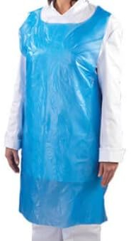 Penguin Hygiene 100 Pack Adult Disposable PPE Apron Blue