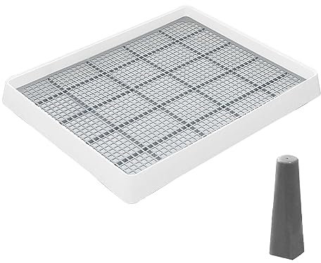 Tokenhigh Bac à litière pour chat - Grande taille - Pour lapin, cochon d'Inde, chinchilla, furet - Taille XXL