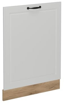 Vicco Panel Frontal del lavavajillas R-Line, Blanco casa de Campo, 60 cm sin encimera