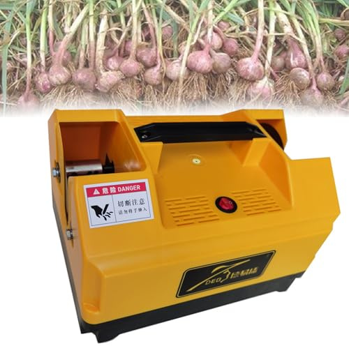 Knoblauchwurzelschneider, Elektrischer Knoblauchwurzelstammschneider, Doppelkopf-bilateraler Knoblauchwurzelstammschneider, Bart und Wurzeln schneiden, Für Knoblauch/Zwiebel/Einzelnen Knoblauch