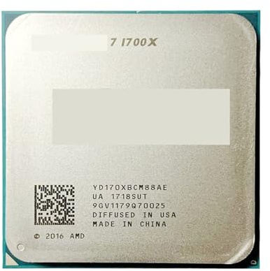 Processeur CPU R7 7 1700X 3,4 GHz à Huit cœurs LGA AM4