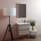 Kiamami Valentina Mobile bagno sospeso 60cm 2 cassetti, lavabo e specchio 60x80 olmo leone Berlin