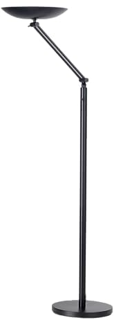 Unilux LED Deckenfluter Varialux, schwarz [Energieklasse E]