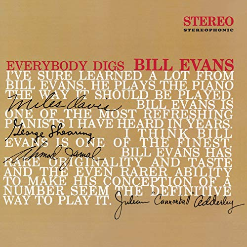 Everybody Digs Bill Evans In Solid Red