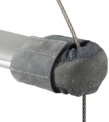 Waterline Design Spreader boot in leather with hook and loop fastener (Medium)