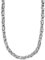 König Design 6 mm Königskette Armband Herrenkette Männer Kette Halskette Panzerkette, 45 cm Silber Edelstahl Ketten