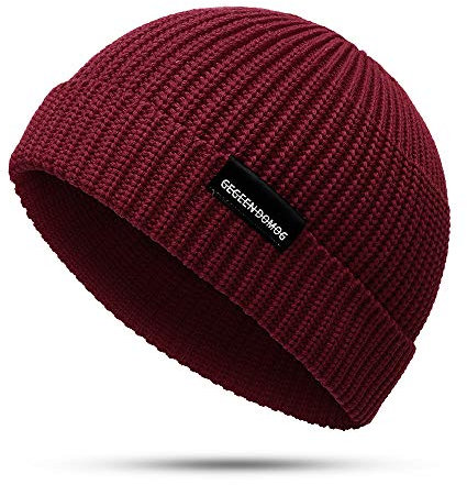 YAMEE Dockermütze für Herren und Damen - Brimless Cap Ganzjährig Tragbar
