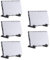 EMSea 5 x Foto, blanko, Steinschiefer-Set, mit Präsentationsständer, DIY-Geschenk, Souvenir, Dekoration für Thermotransferdruck, 22 x 12 cm