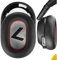 GEEKRIA QuickFit Protein Leather Replacement Ear Pads for Plantronics BackBeat PRO 2, BackBeat PRO 2 Special Edition, Voyager 8200 UC Headphones Ear Cushions, Headset Earpads, Ear Cups (Black/Red)