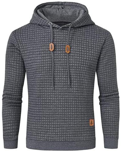 JustSun Sweat à Capuche Homme Pull Homme Sport Hooded Sweatshirts