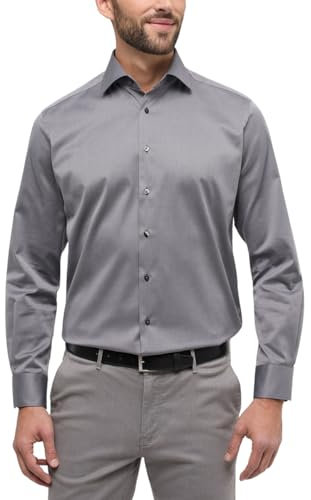 ETERNA Herren Cover Shirt MODERN FIT 1/1 grau 39_H_1/1
